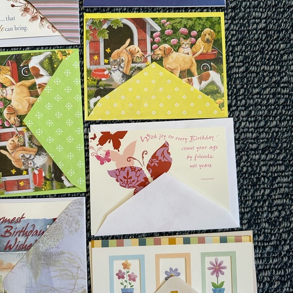 New 18 of different brand of Happy Birthday’s cards with envelopes. - Picture 2 of 9